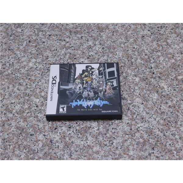TWEWY The World Ends With You Nintendo DS Game + Case and Paperwork ...