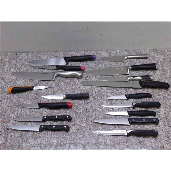 Lot of Kitchen Knives JA Henckels International, PC German Steel