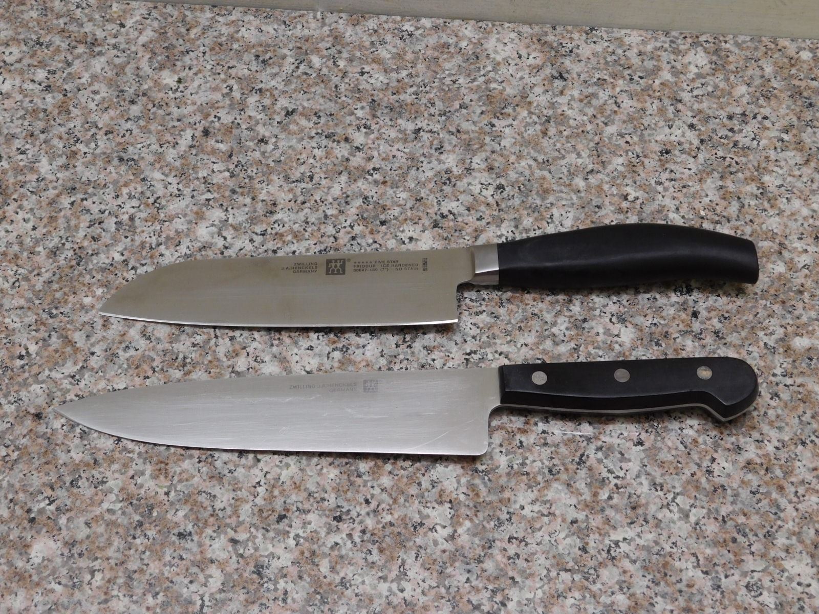 Lot of 2 Zwilling Ja Henckels Germany Chefs Knives Model 30047180 7