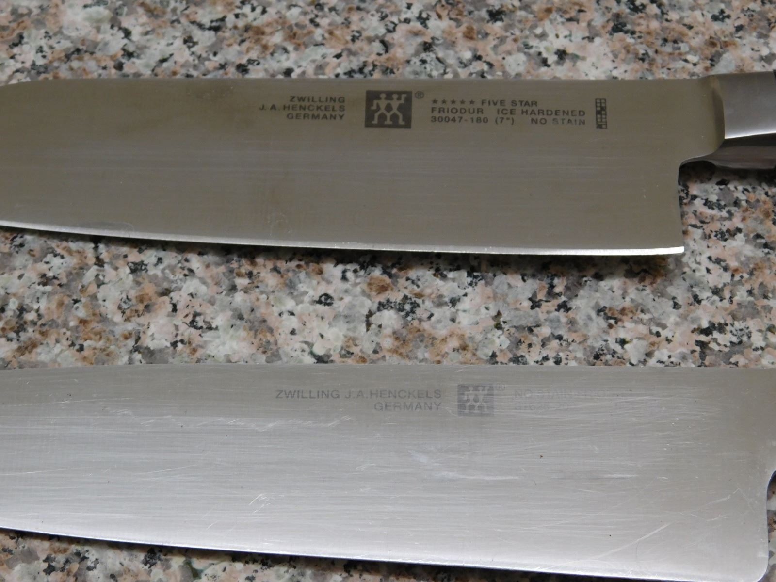 Lot of 2 Zwilling Ja Henckels Germany Chefs Knives Model 30047180 7