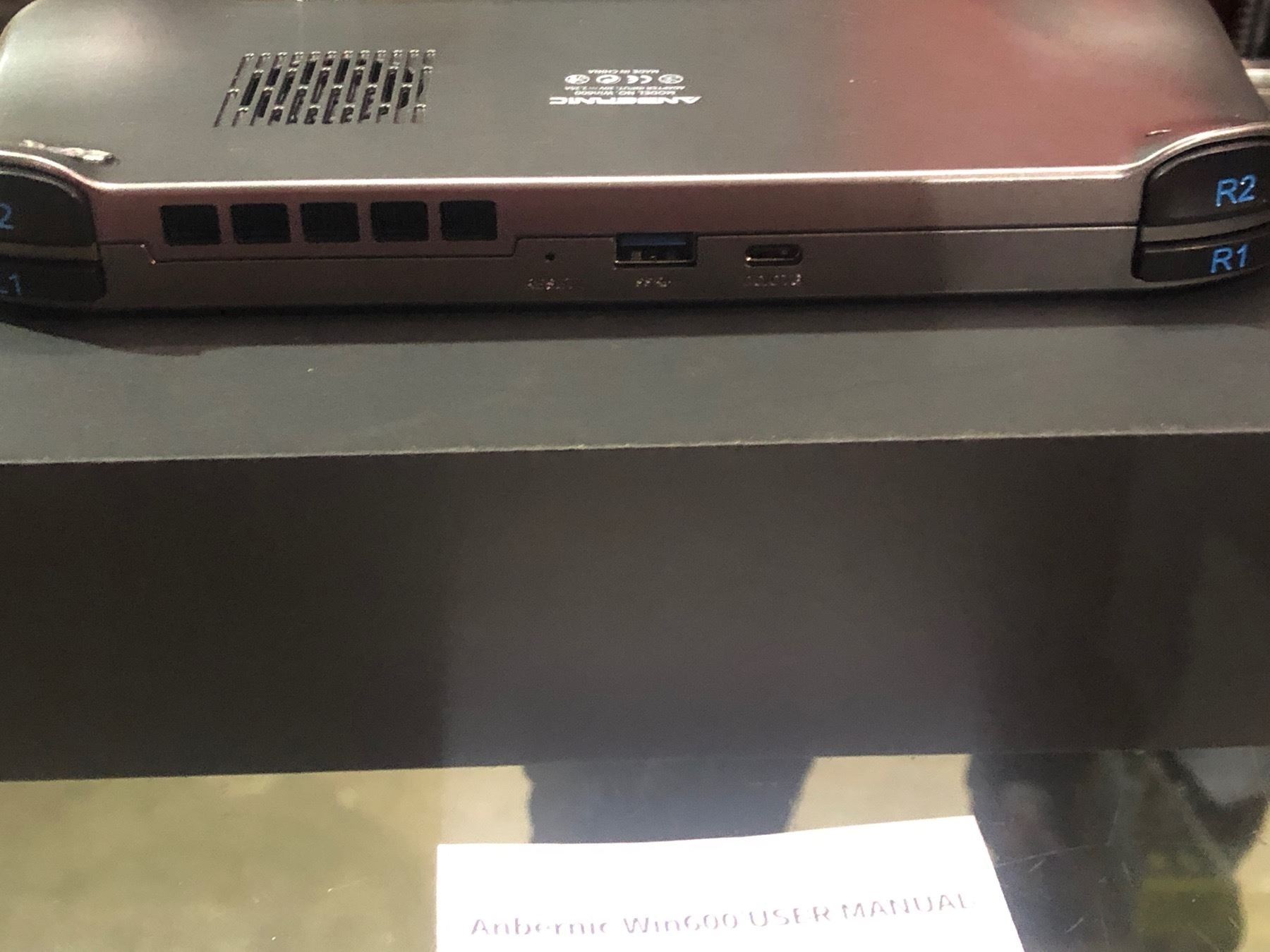 Ambernic Handheld gaming PC model WIN600