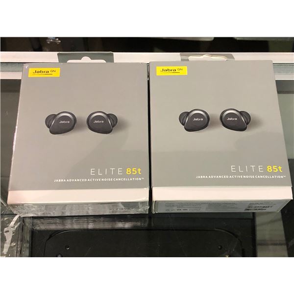 Jabra - Group of 2 airbuds - model ELITE85D (1 new & 1 used)