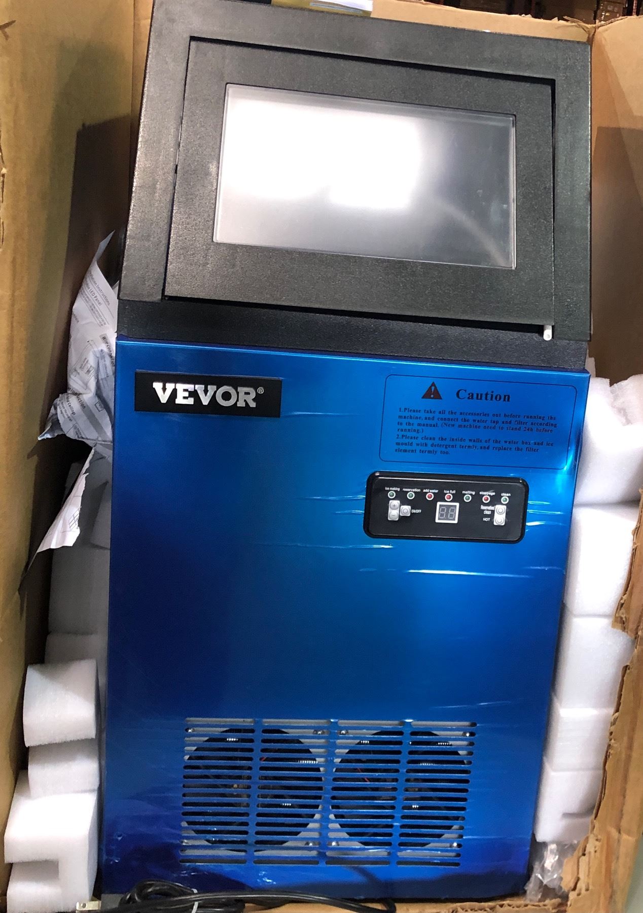 Vevor ice maker model DY70PF Amazon returns