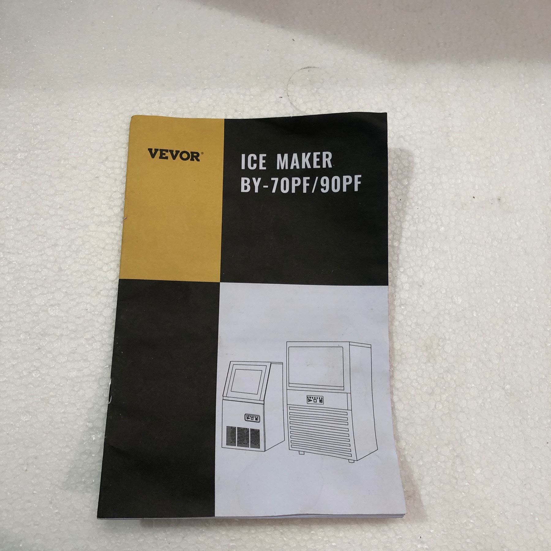 Vevor ice maker model DY70PF Amazon returns