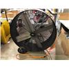 Image 1 : Uline - large industrial portable fan w/ wheels - barely used