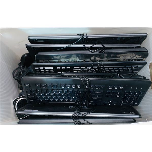 Large lot of misc. electronics - includes keyboards / gaming keyboards / mouses & APC uninterruptibl