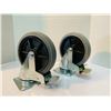 Image 2 : 2 Boxes of industrial wheels / casters