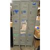 Image 1 : Uline - 9 door industrial locker (approx 12in x 36in x 78in long)