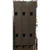 Image 1 : Uline Industrial Lockers - Double Tier, 3 Wide, Assembled (approx. 12in x 36in x 78in H)