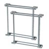 Image 1 : Group of 2 Hoffman rack angle 36" taped plated steel
