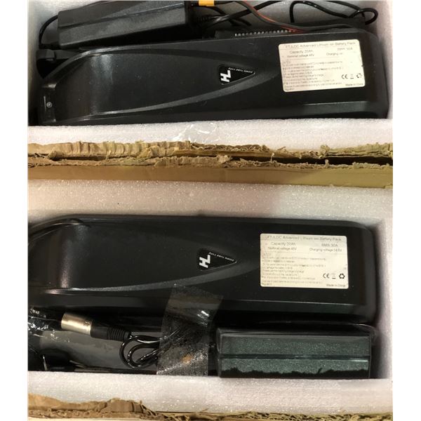 Group of 2 advance lithium-ion battery packs - model FDJLDC
