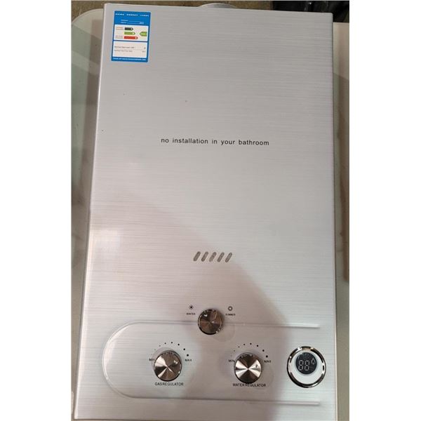 Group of 2 18L gas water heaters - Amazon returns