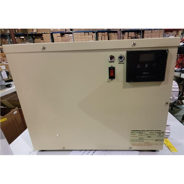 Swimming pool & spa heater - model ST-11