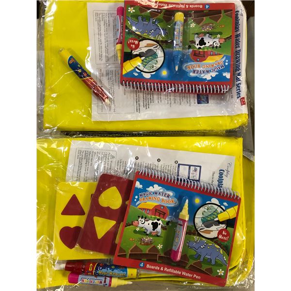 Group of 6 coolplay water drawing mat