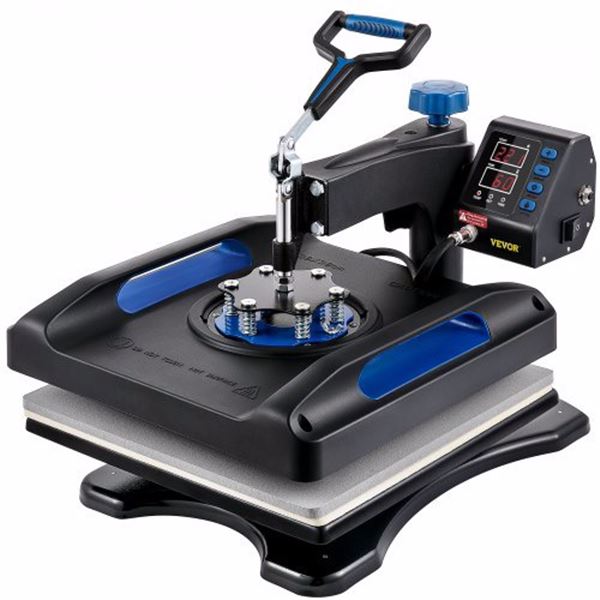 Multi-functional digital heat press machine
