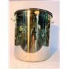 Image 1 : Large kettle stock pot w/ thermometer pot lid - 100 quarts