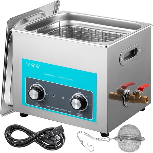 Group of 2 commercial ultrasonic cleaners / stainless steel