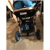 Image 2 : Blue baby stroller