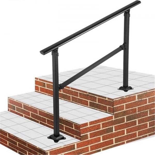 Staircase metal railing