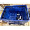 Image 2 : Group of 10 grocery store shopping baskets w/ stand