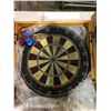 Image 2 : Harrows dart board w/ darts & wooden case