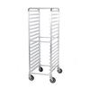 Image 1 : Bun pack rack on casters w/ trays