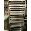 Image 2 : Bun pack rack on casters w/ trays