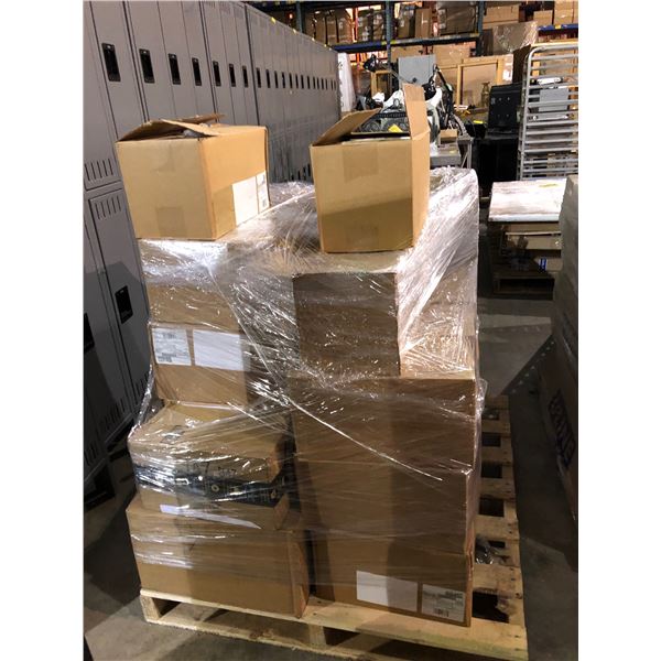 Pallet of label printer rolls (4" x 6") - approx 31 boxes (1 box = 4500 labels)