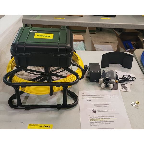 Vevor - Pipe inspection system w/ camera & 9" colour LCD monitor