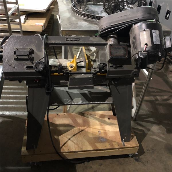 Magnum industrial - metal band saw w/ casters - 7" x 12" - 4-speed drive