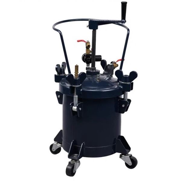 10L paint tank - hand mixer