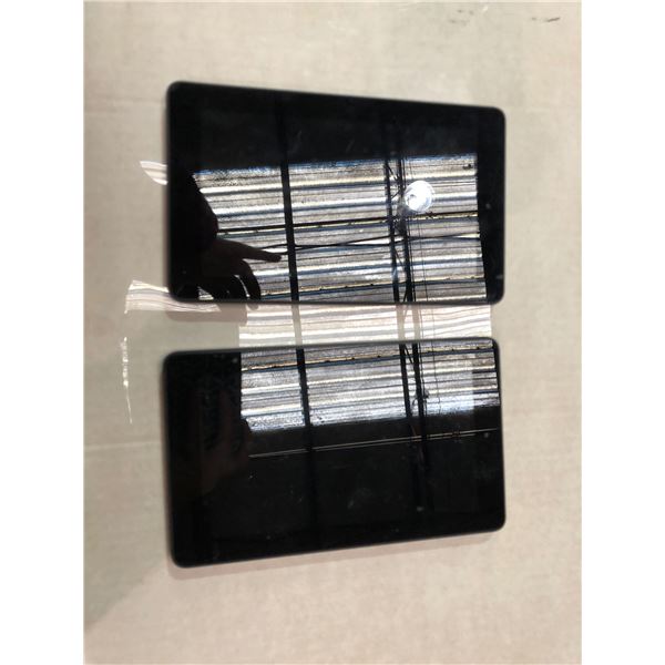 Group of 2 Amazon tablets