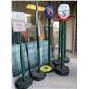Image 1 : Group of 6 Uline signs - includes No parking fire lane / notice turn off radio / no rivers without s