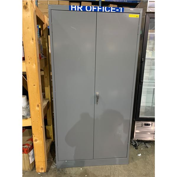 Uline - 2 doors metal cabinet