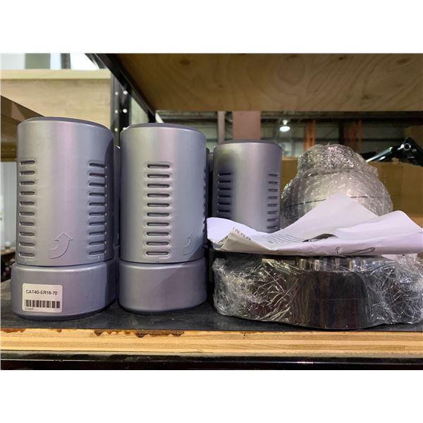 Large group of block ball vise tool holders