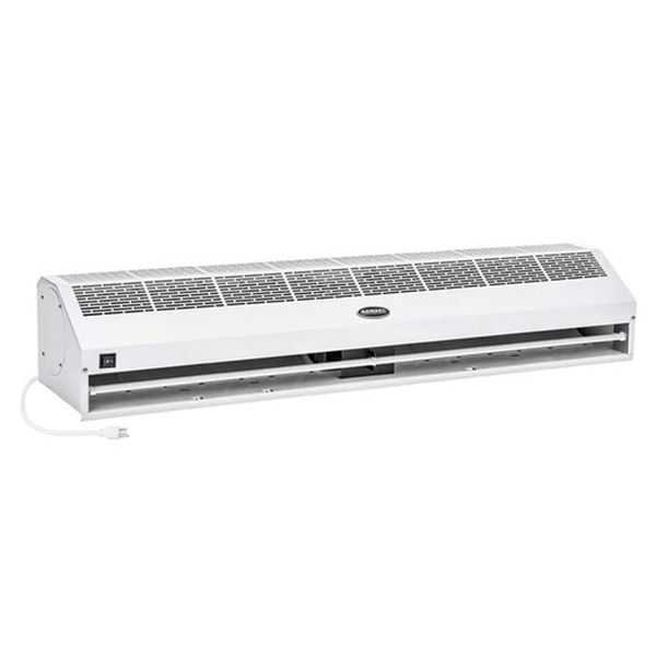 Air curtain w/screws