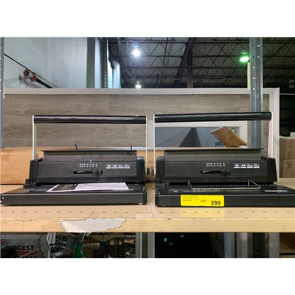 Wire banding machine w/manual