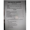 Image 4 : Gas water heaters - includes 2 18L water heater/1 6L water heater