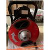 Image 1 : Drain cleaning machine w/power feed - 110V - Pipe Diameter 1"-4" & a large water hose