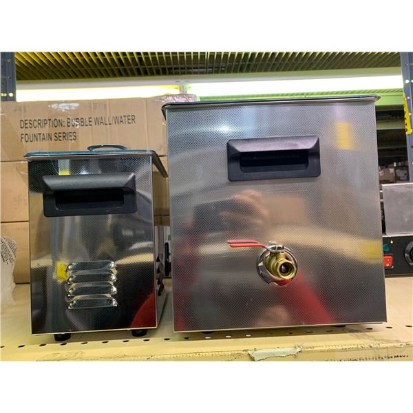 Group of 2 Ultrasonic Cleaners - model TH-SPQXJ-40A