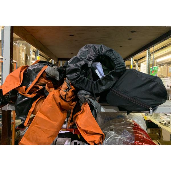 Group of Vevor camping equipment - includes 2 tents/1 camping chair