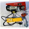 Image 1 : Large group of assorted tools/motors - includes Pipe Ventilation Fan/Vevor Small Electric Hoist etc