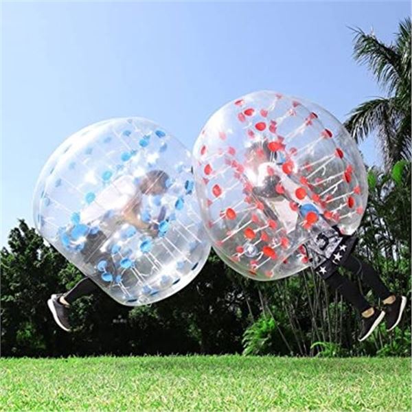 Group of bubble soccer balls (2 pieces)