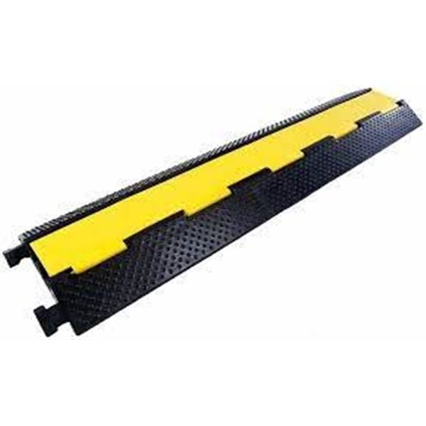 Group of 6 protective wire cord ramp driveway rubber traffic speed