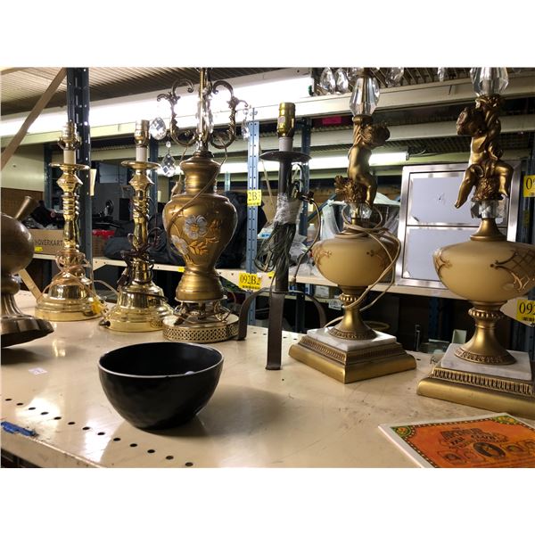 Large group of assorted misc. Tableware - Corona Extra beer glasses/champagne glasses (approx 50 pie