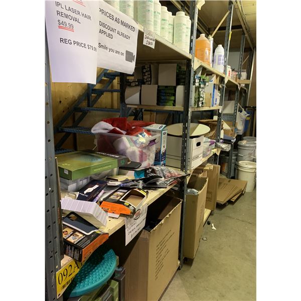 Huge Shelf lot of misc. - includes Car Seat Protectors/balance cushions/Provon Antiseptic Lotion Soa