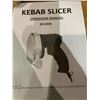 Image 4 : Group of 4 slicers - includes 3 Kebab slicers KS100E/1 Vevor meat slicer KS100B-1