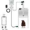 Image 1 : Automatic chicken coop door w/motor SL w/hardware