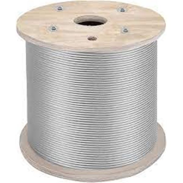 Stainless steel cables 500FT wire ropes (approx 6 pieces)