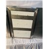 Image 2 : Group of 3 Stainless Steel Cabinet - includes 2 three drawers cabinets & 1 two drawer cabinet